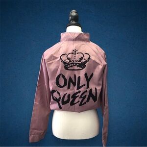 EQ Girls Zipper Jacket « Only Queen » Back